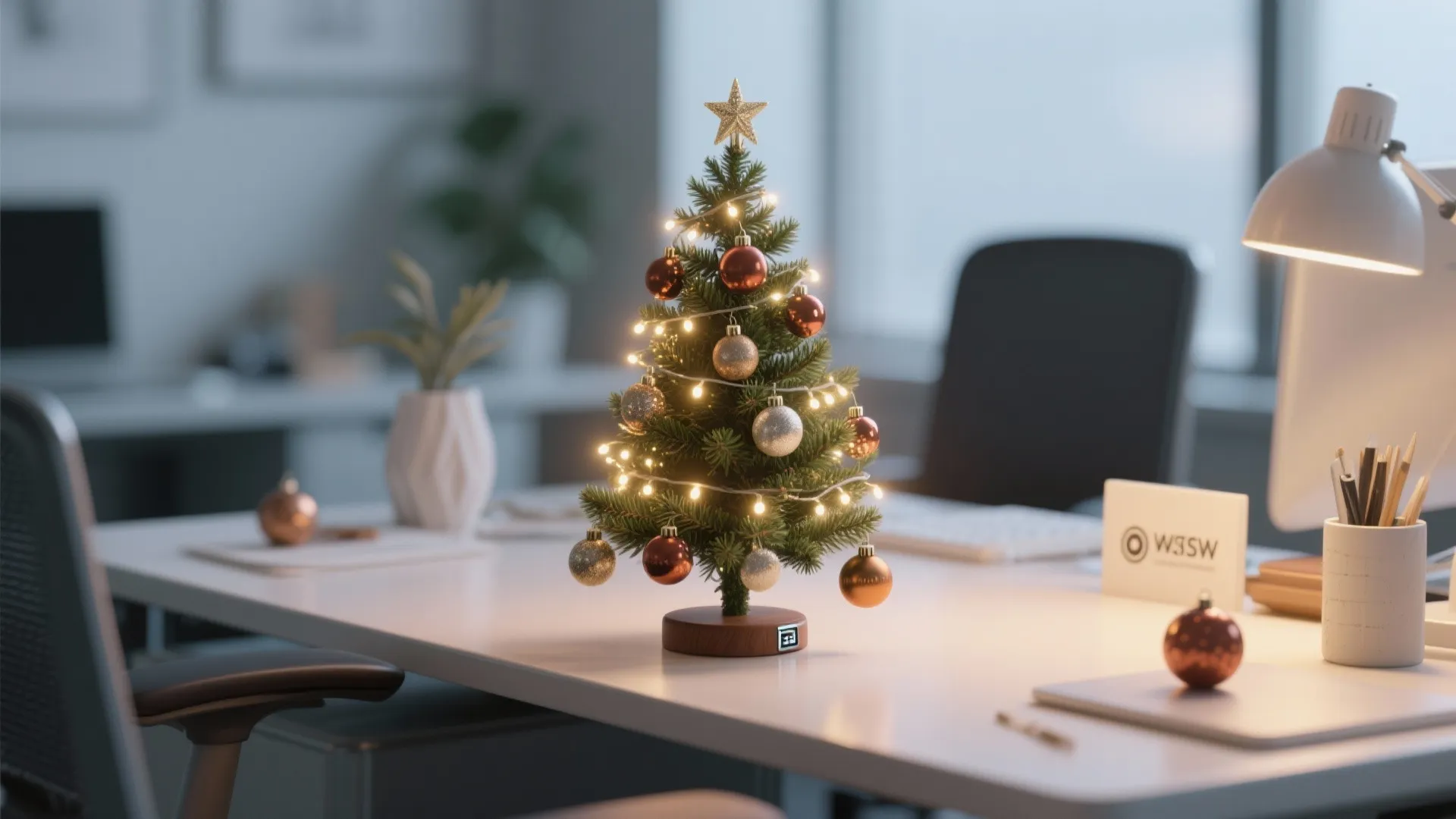 1. Mini Christmas Tree Magic