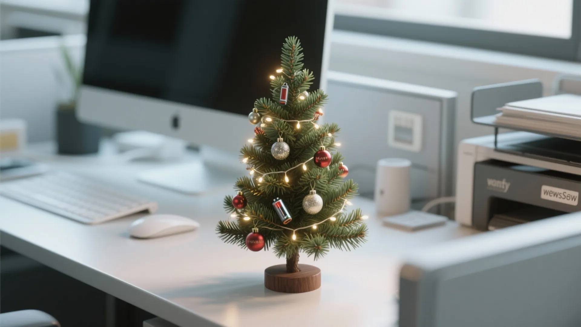 1. Mini Christmas Tree Magic