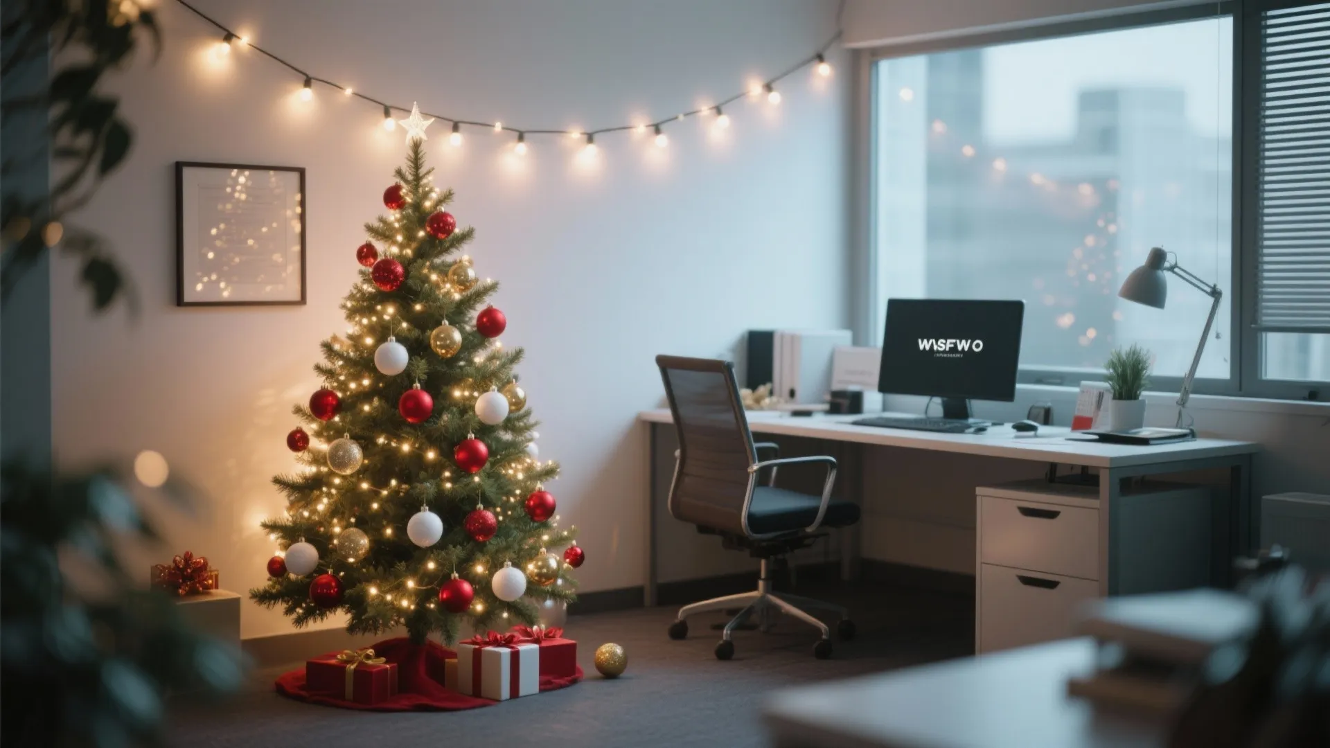 1. Mini Christmas Tree Corners