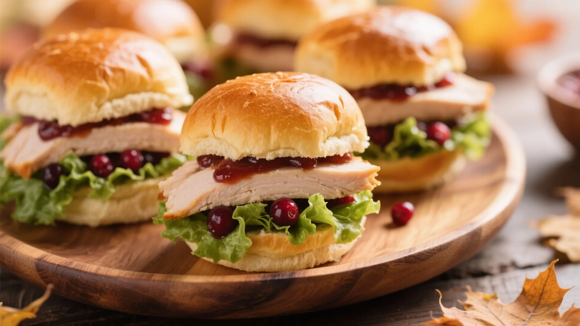 1. Mini Turkey Sliders