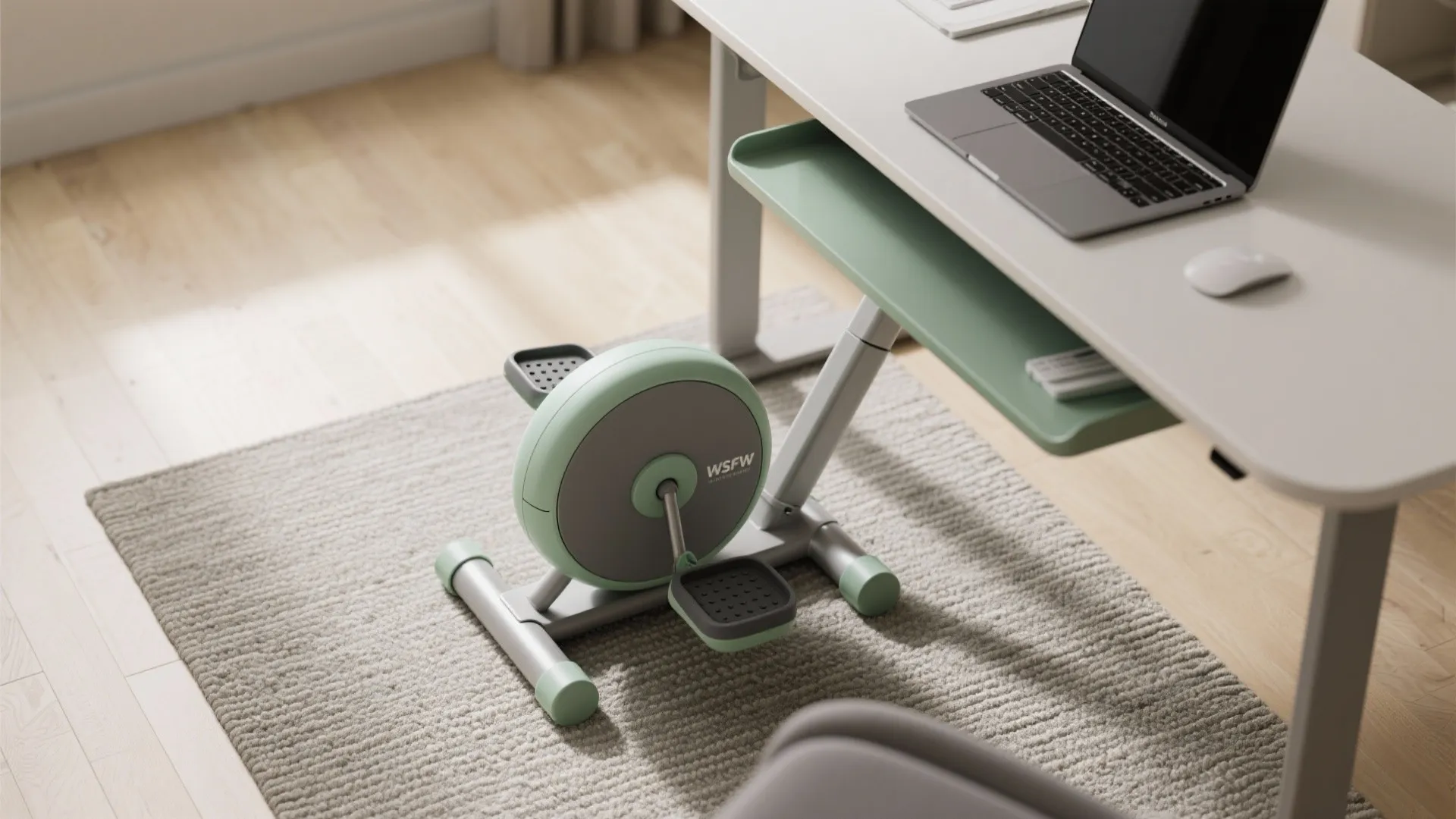 3. Mini and under-desk ellipticals to double-duty your space