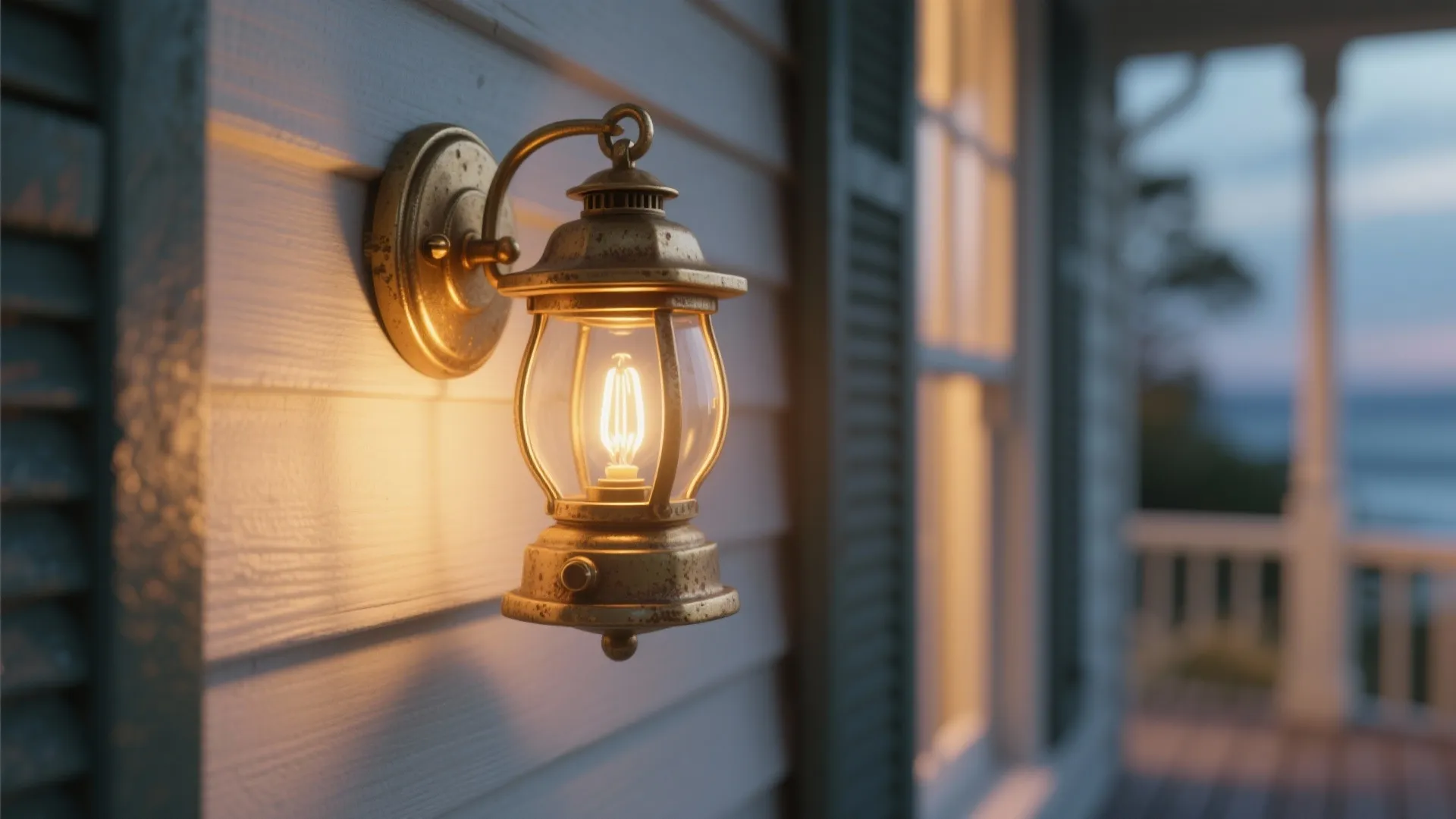 4. Vintage Lantern-Style Sconces (Miniature)