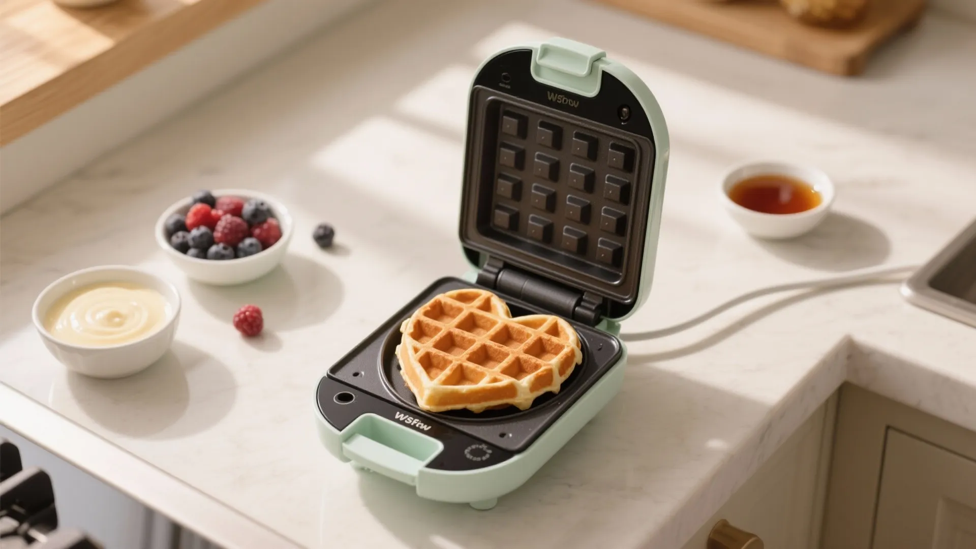 4. Mini Waffle Maker