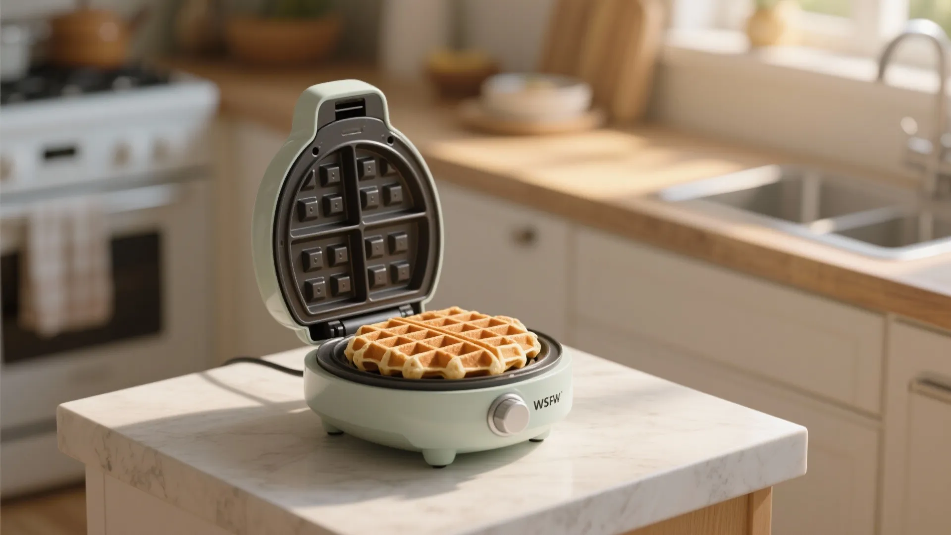 4. Mini Waffle Maker