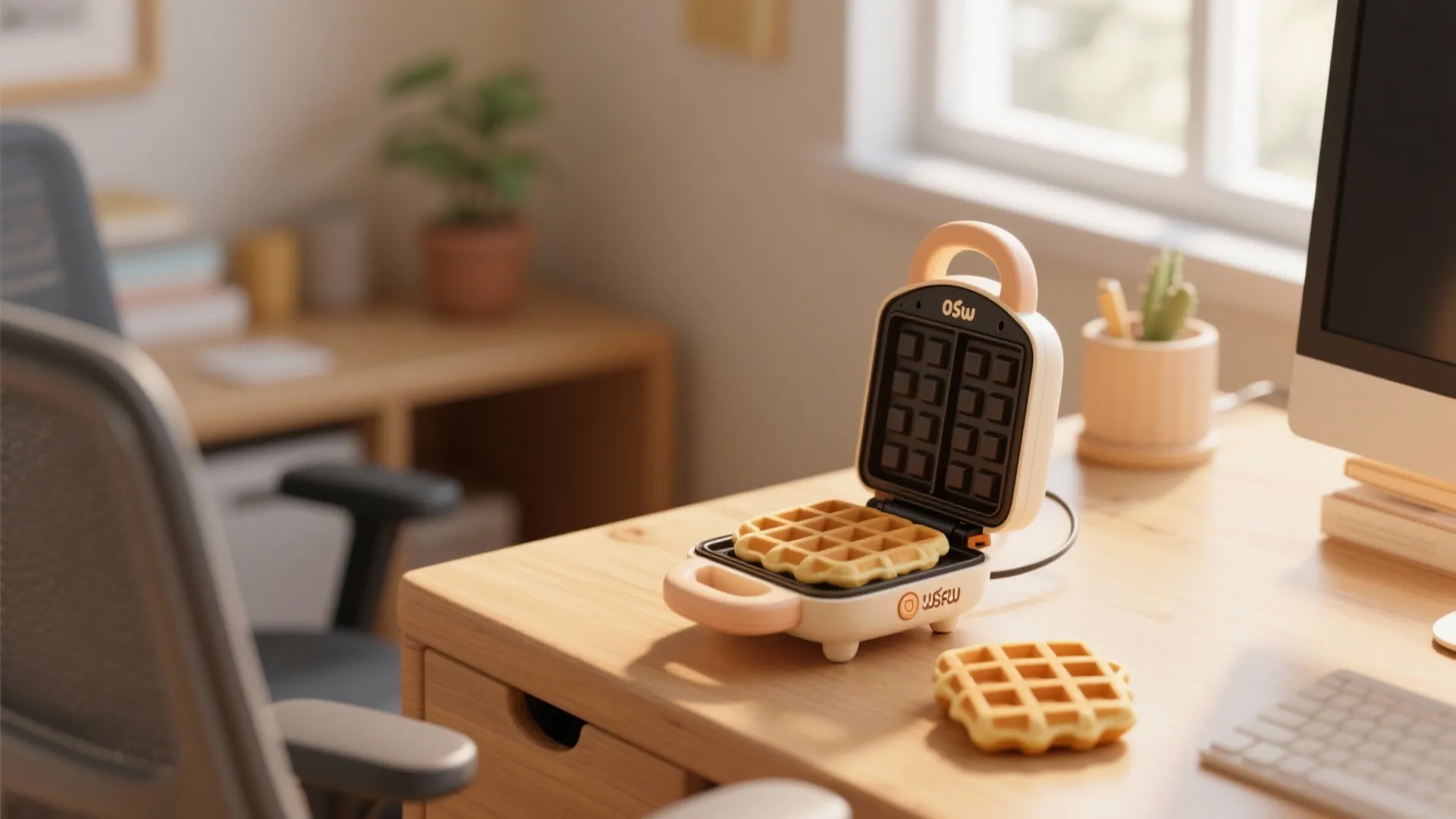 1. Mini Waffle Maker