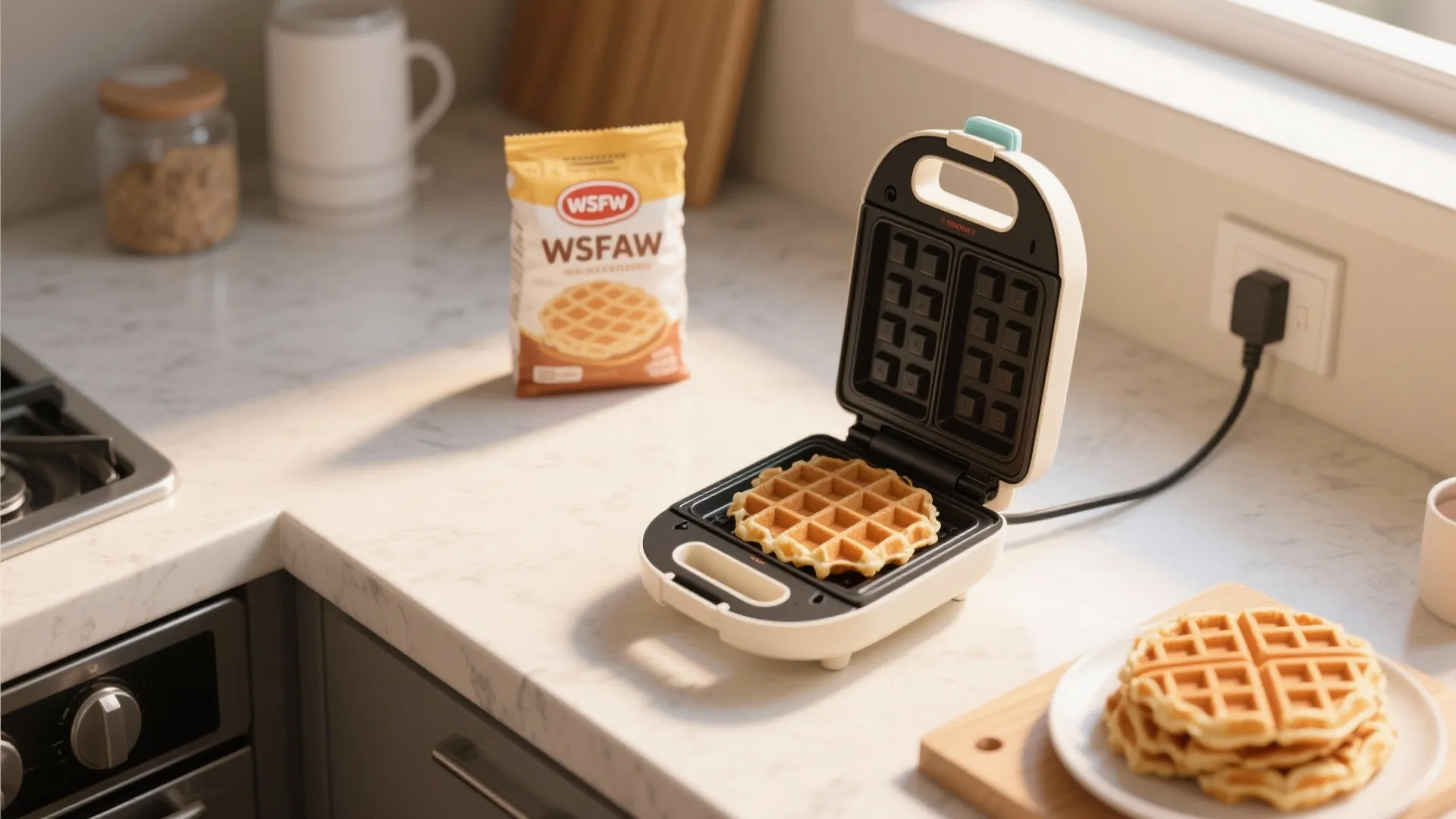 4. Mini Waffle Maker