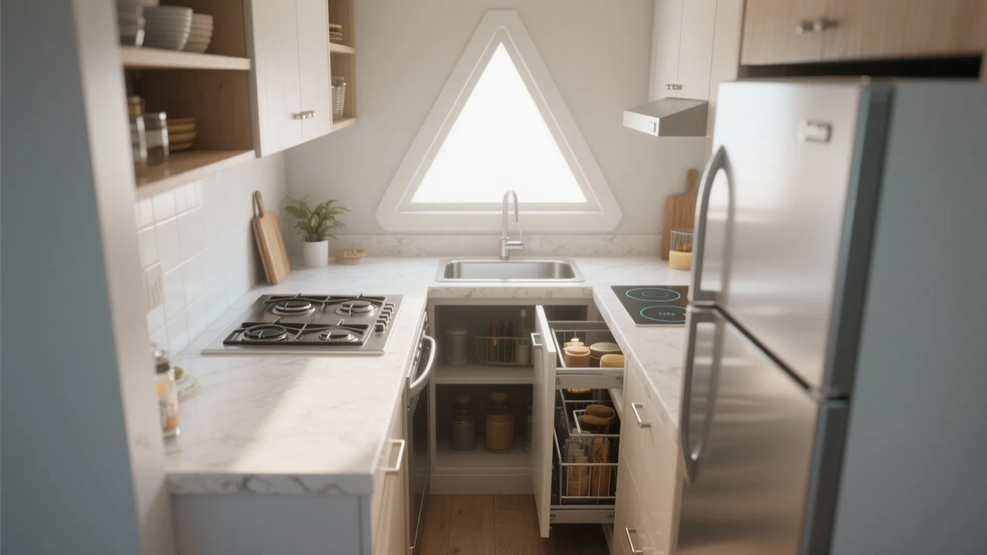 1. Work Triangle, Miniaturized