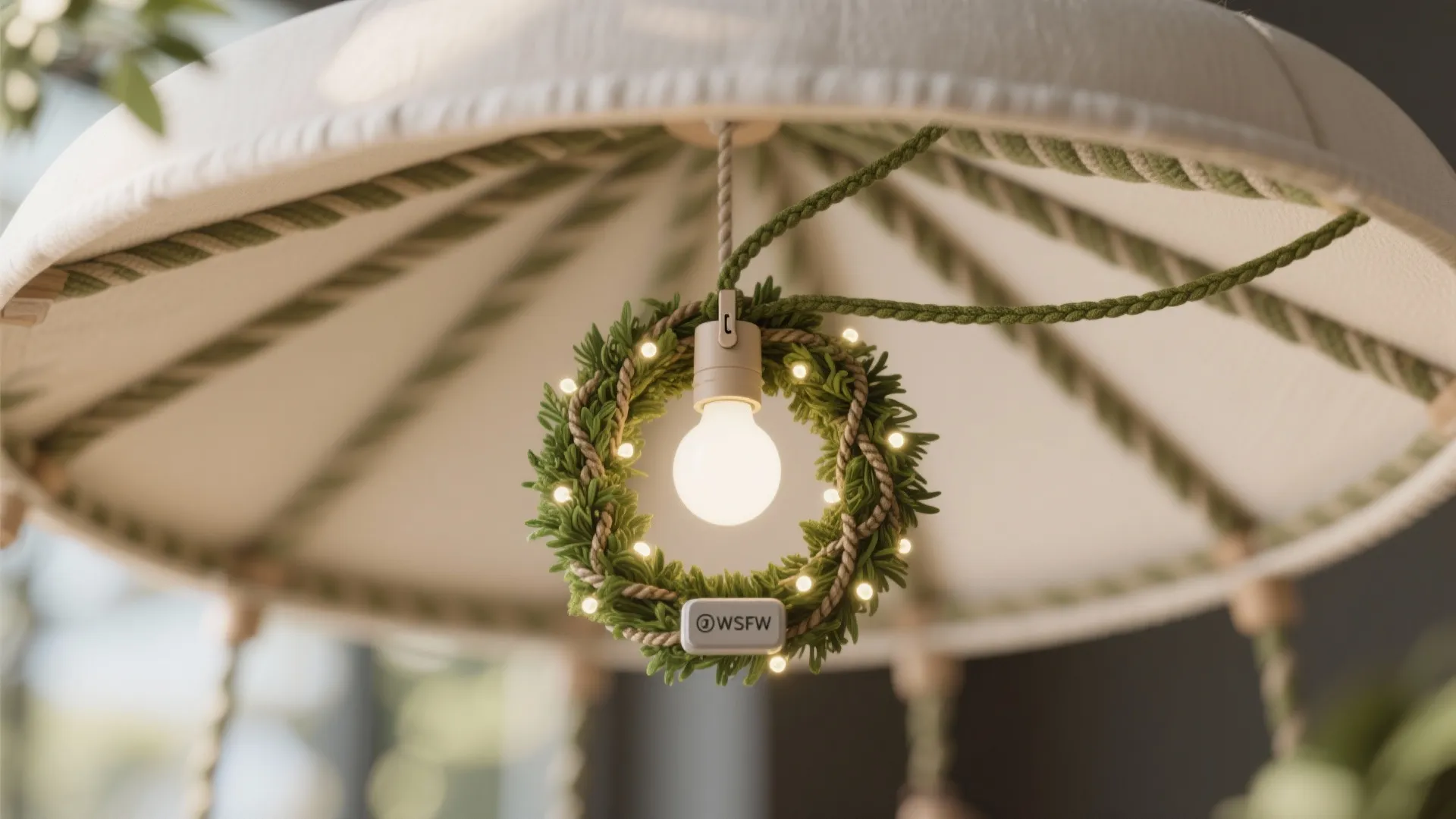 1. Miniature Wreaths on Pendants