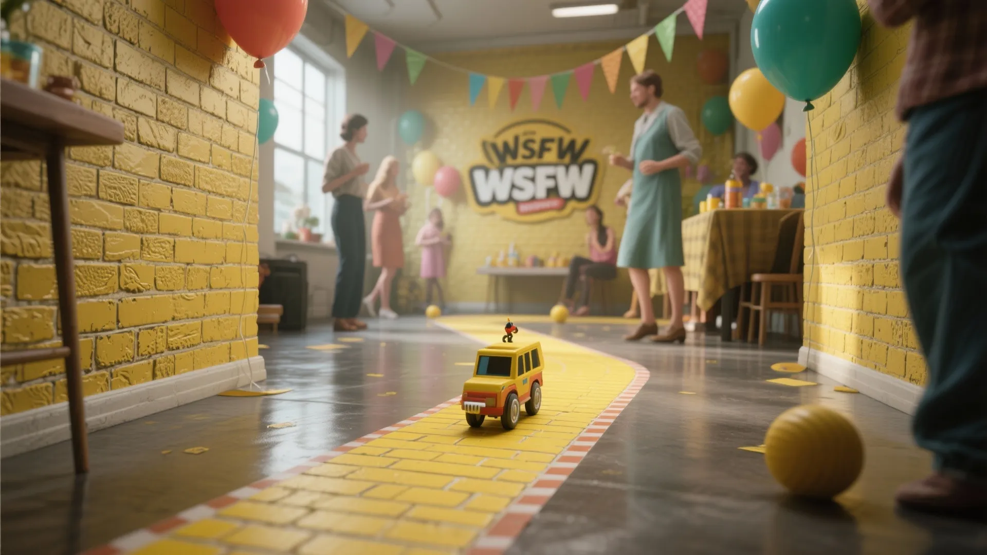 1. Mini Yellow Brick Road