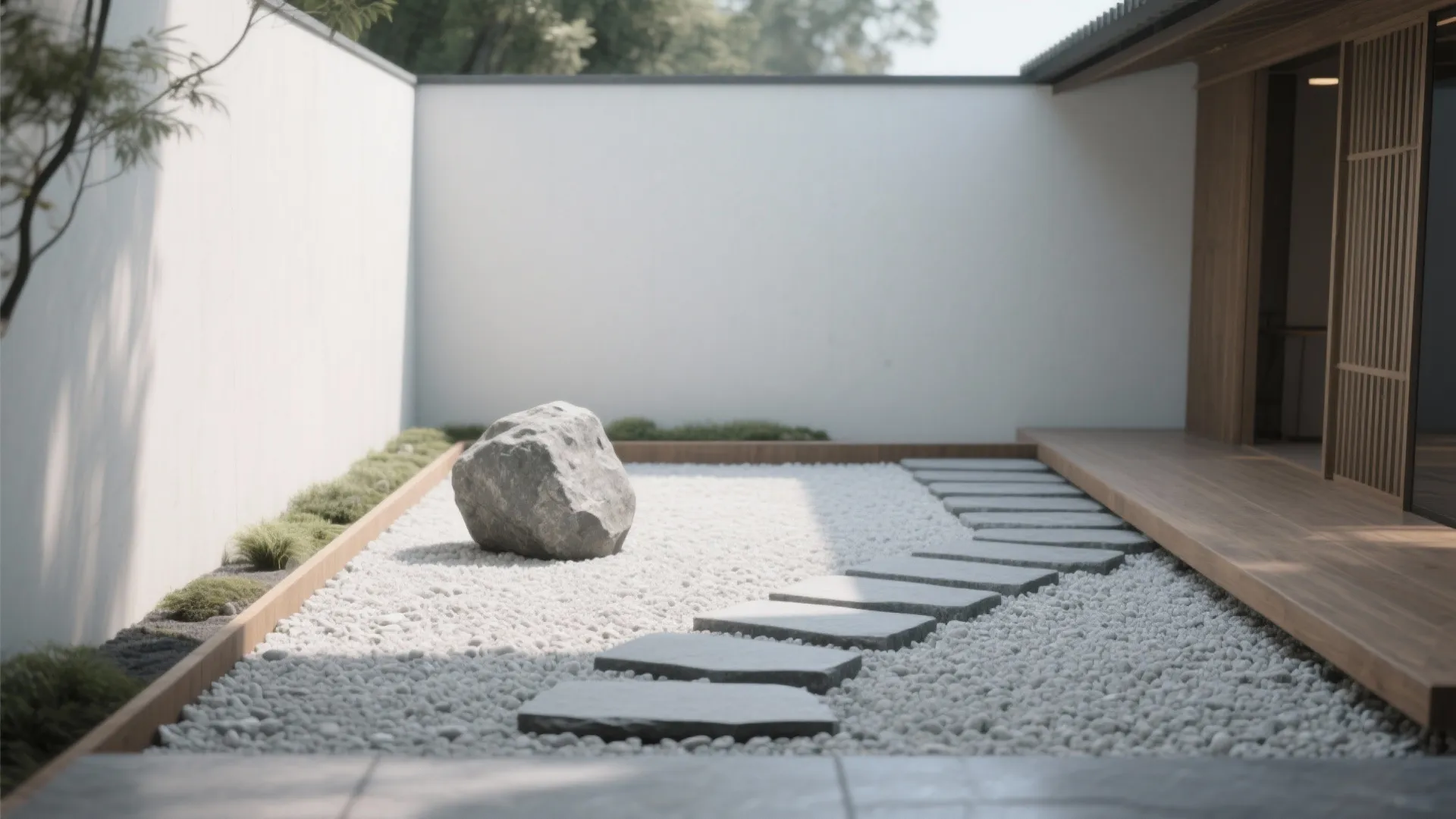1. Mini Zen Courtyard