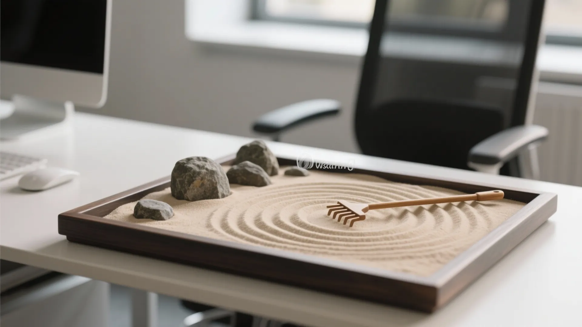 1. Desk-Friendly Mini Zen Garden