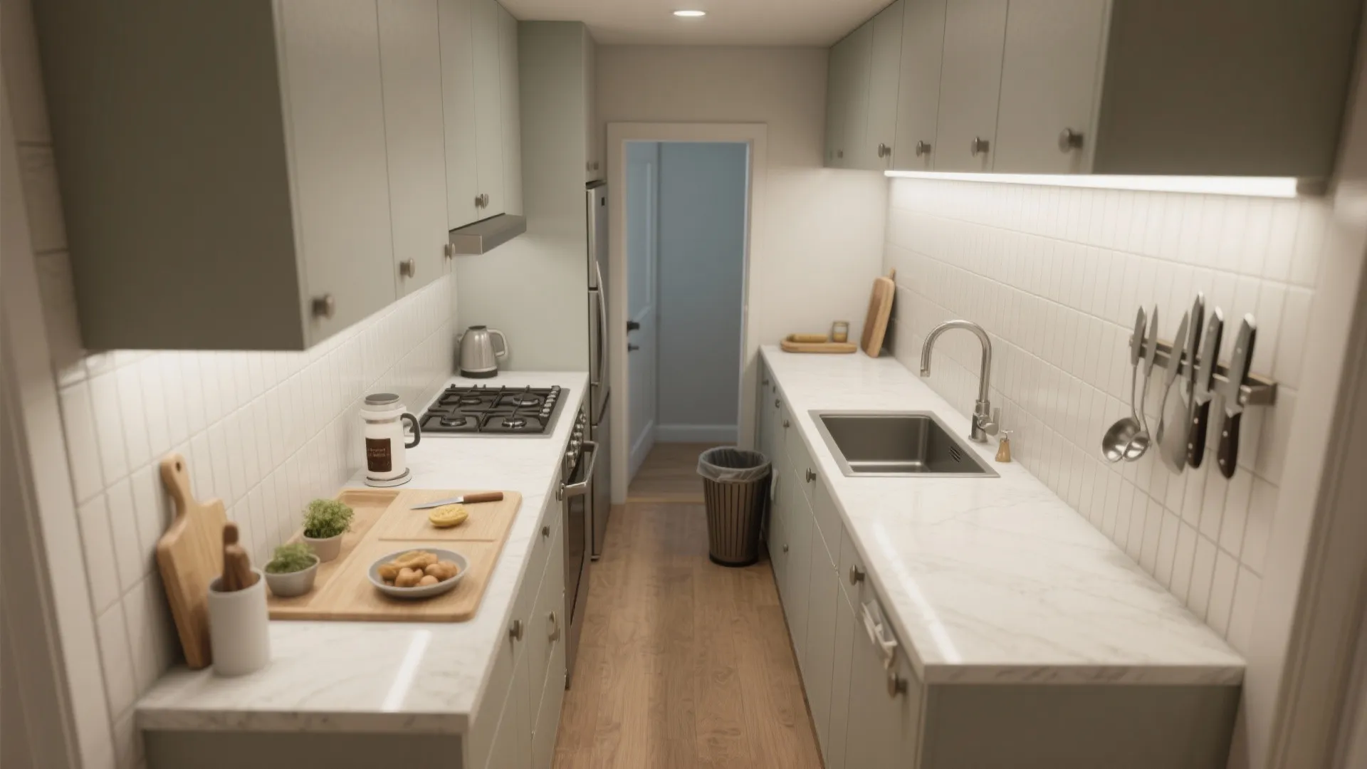 Idea 2: Rethink the work triangle (micro edition)