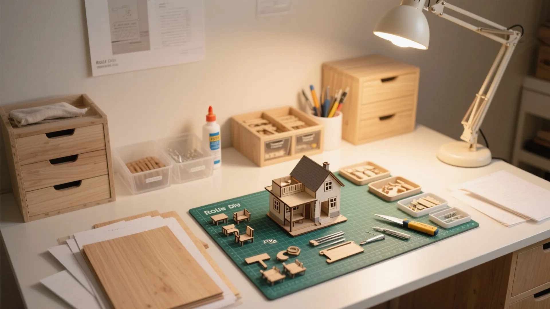 Rolife DIY Miniature House Kit: A Creative Guide for Beginners: Fast-Track Guide to Mastering Your Rolife Miniature House Kit in Minutes