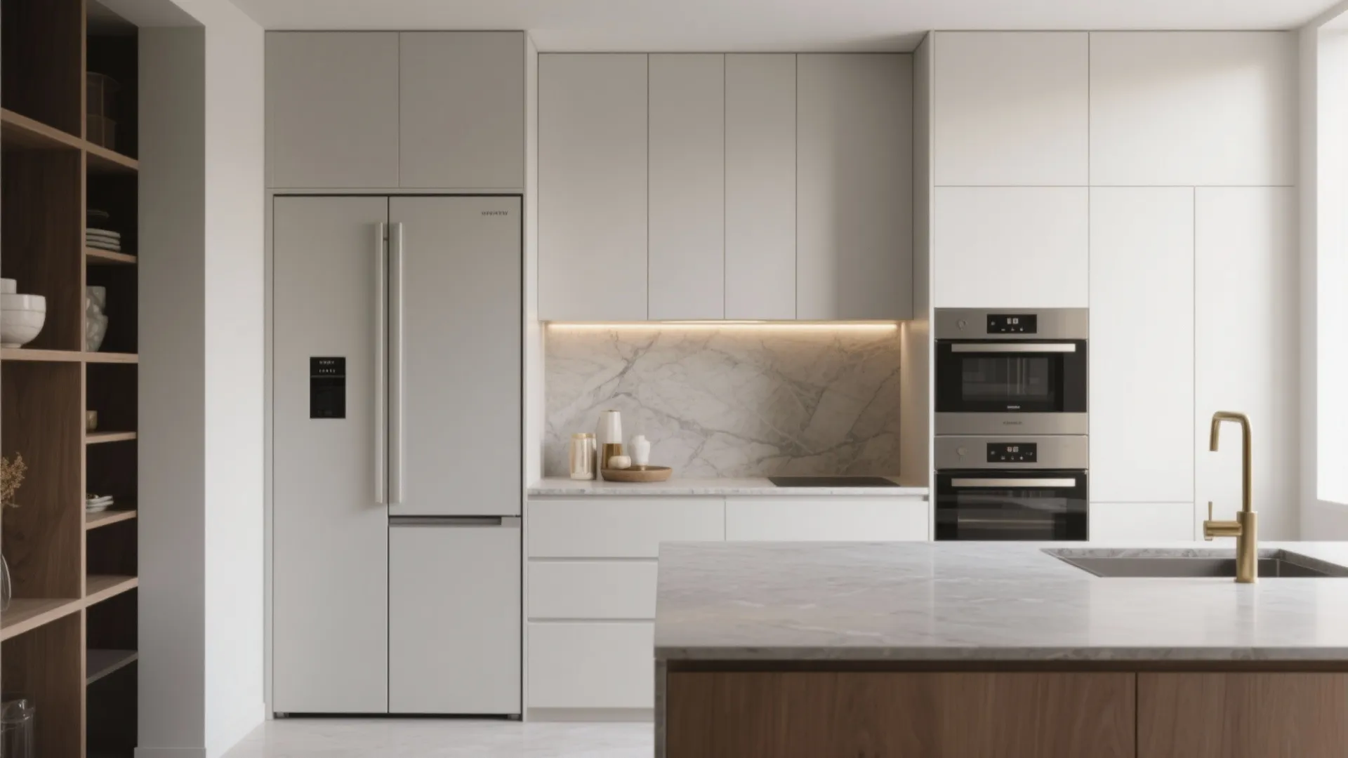 Minimalist Luxury Kitchen Storage
