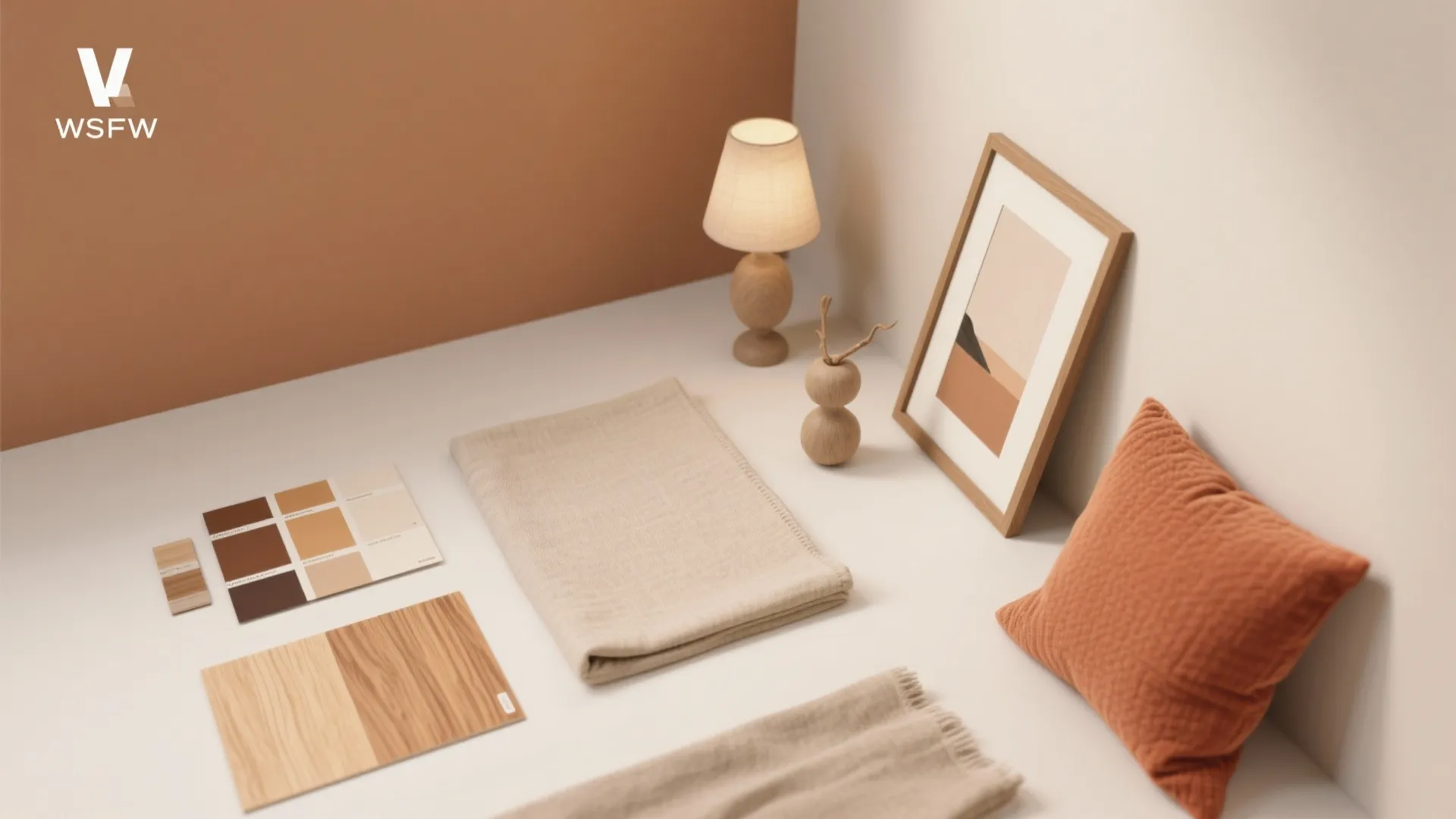 5. Minimal palette with statement accents