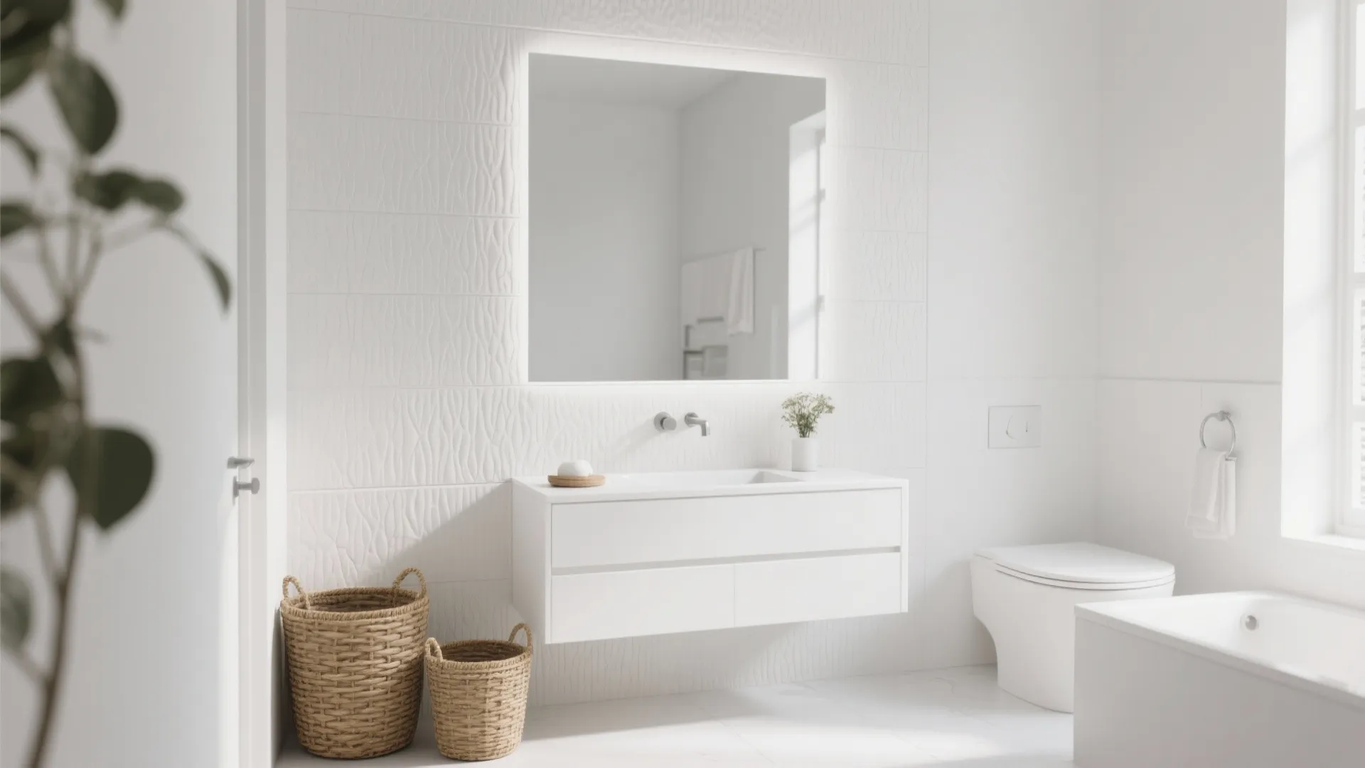 2. Go Minimal with All-White