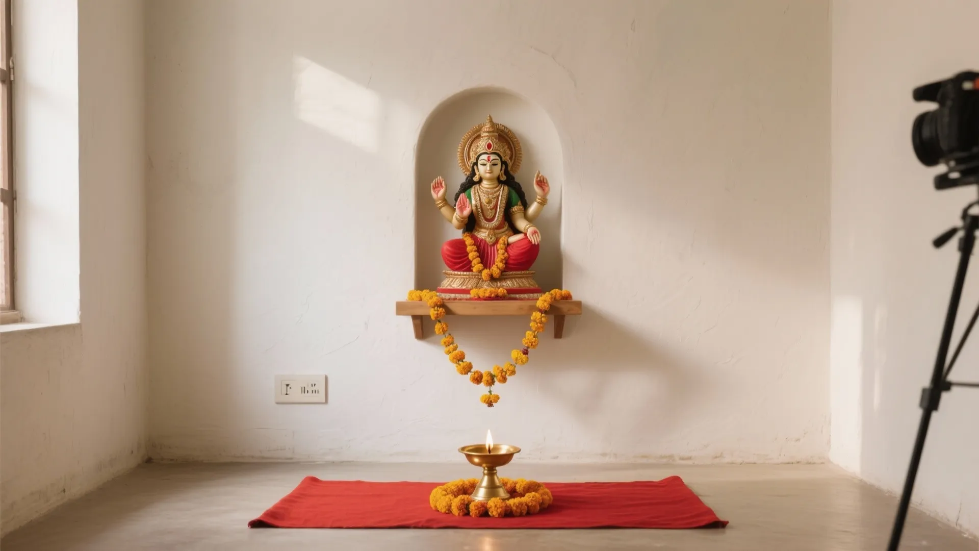 Sacred Minimalism for Compact Pooja Corners