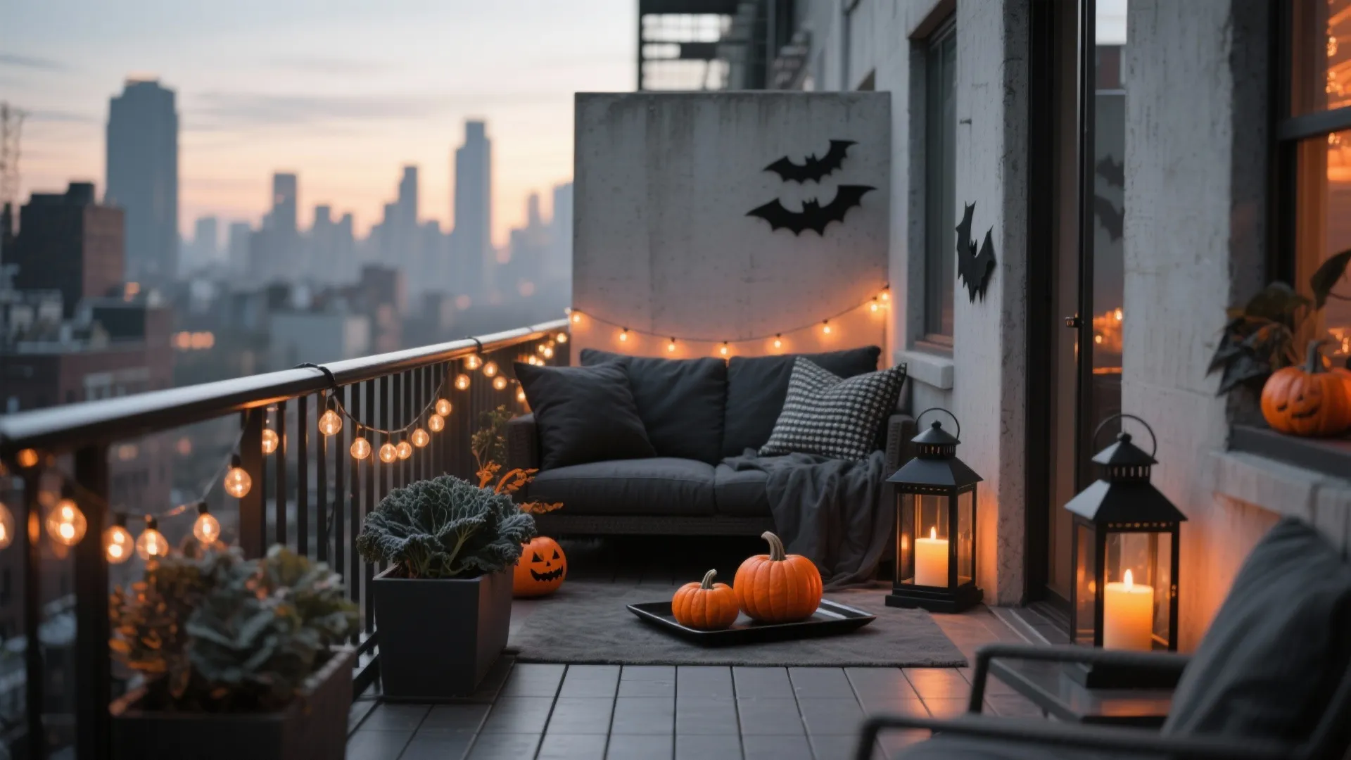 5 Apartment Balcony Halloween Ideas That Wow
