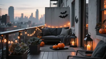 5 Apartment Balcony Halloween Ideas That Wow