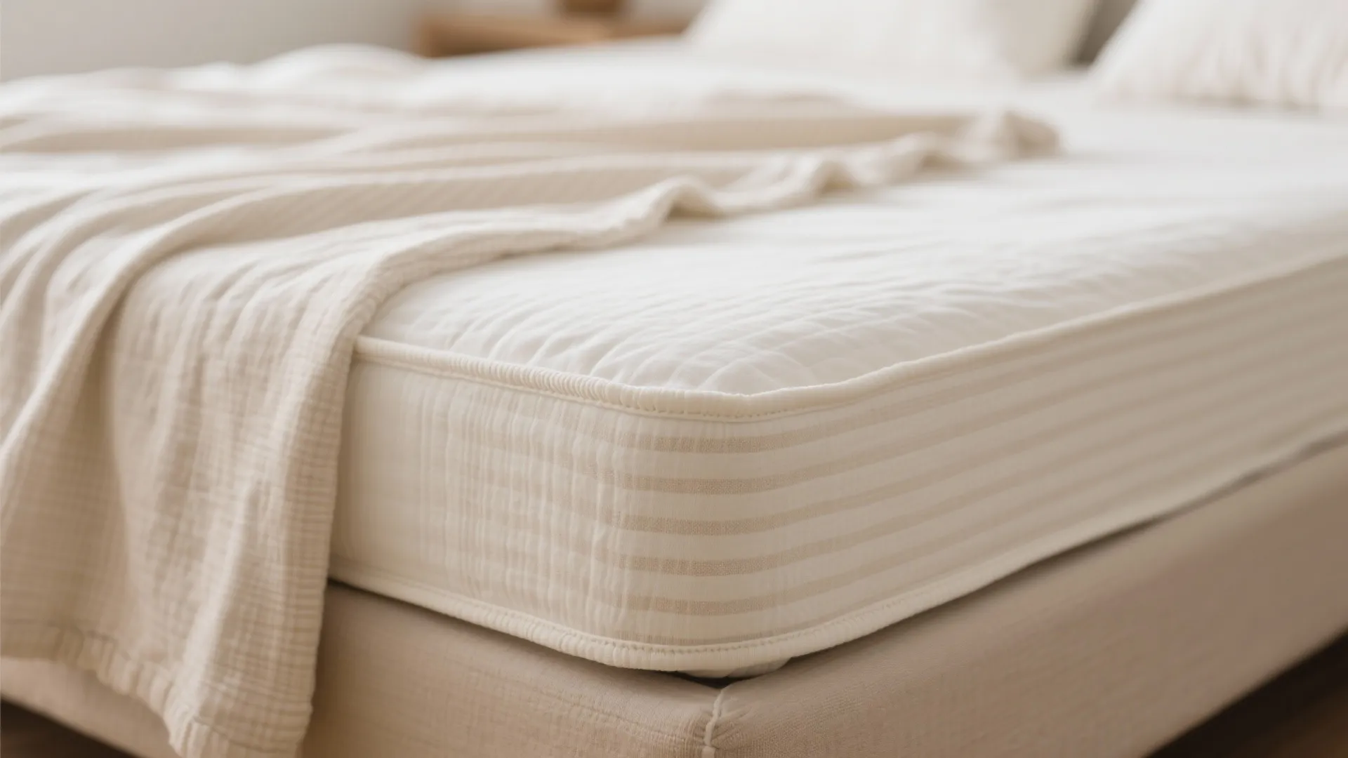 Minimalist Bedding With Breathable Textures