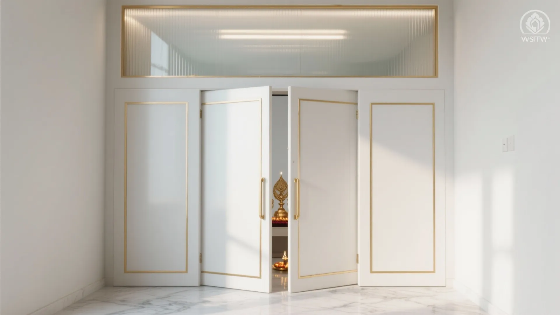 Minimalist Bi-fold Doors for Small Apartments