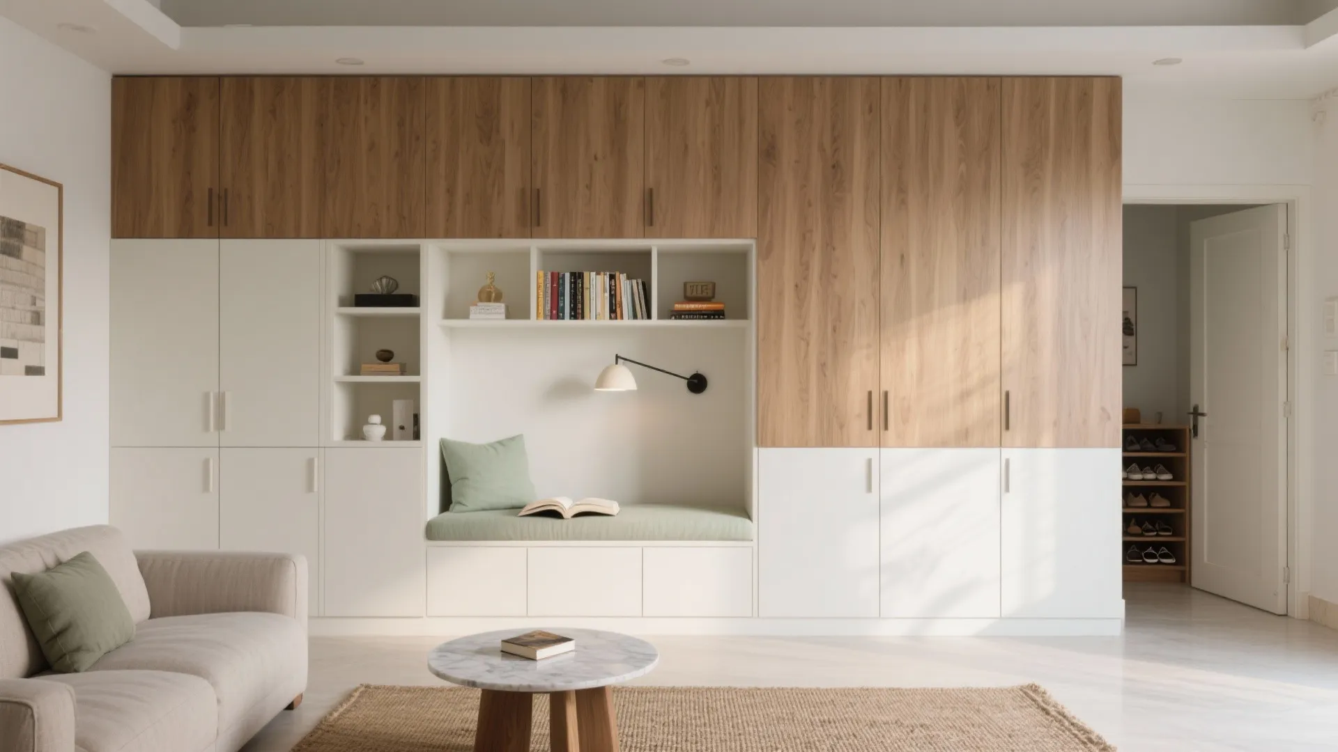 Minimalist Built-ins That Hide Clutter, Not Character