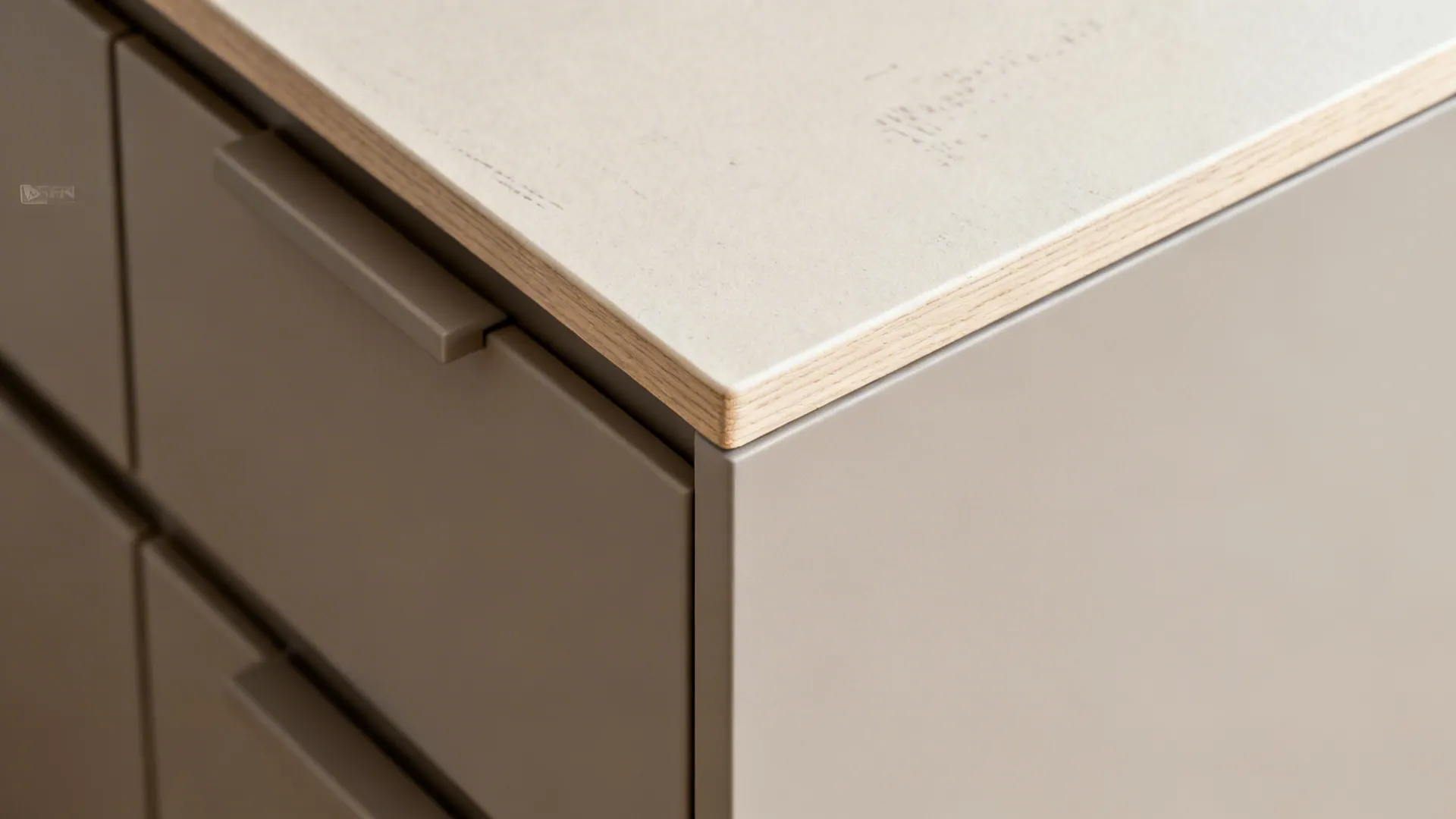 Minimalist Storage Wall with Clear Dimensions