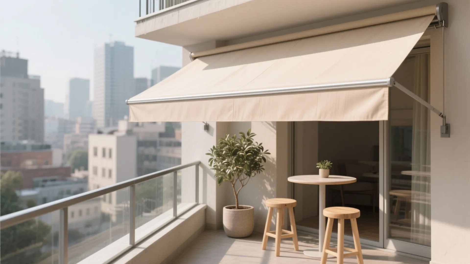 Minimal Framed Canvas Awning