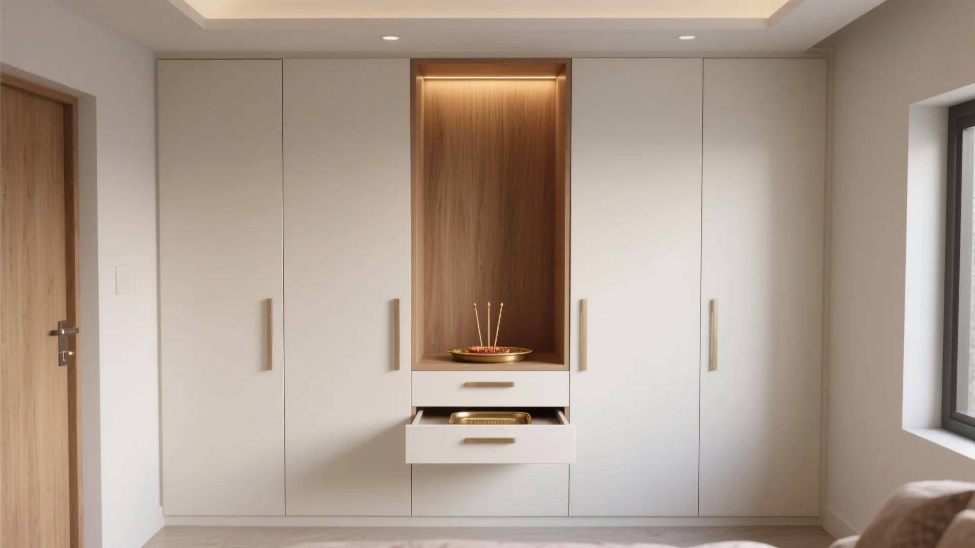 Minimalist Closed Storage for Everyday Calm