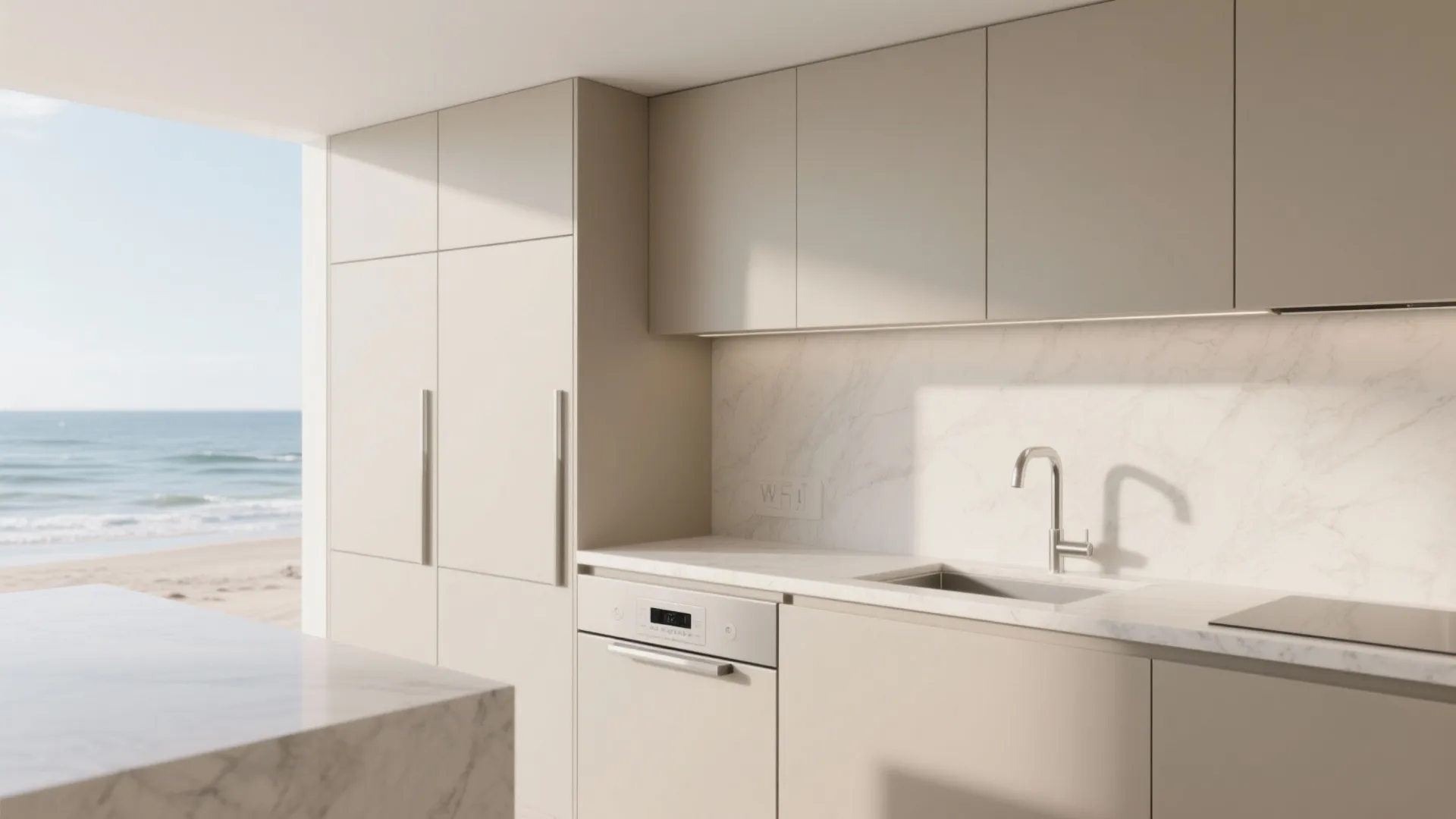 Minimalist Coastal Storage Aesthetic