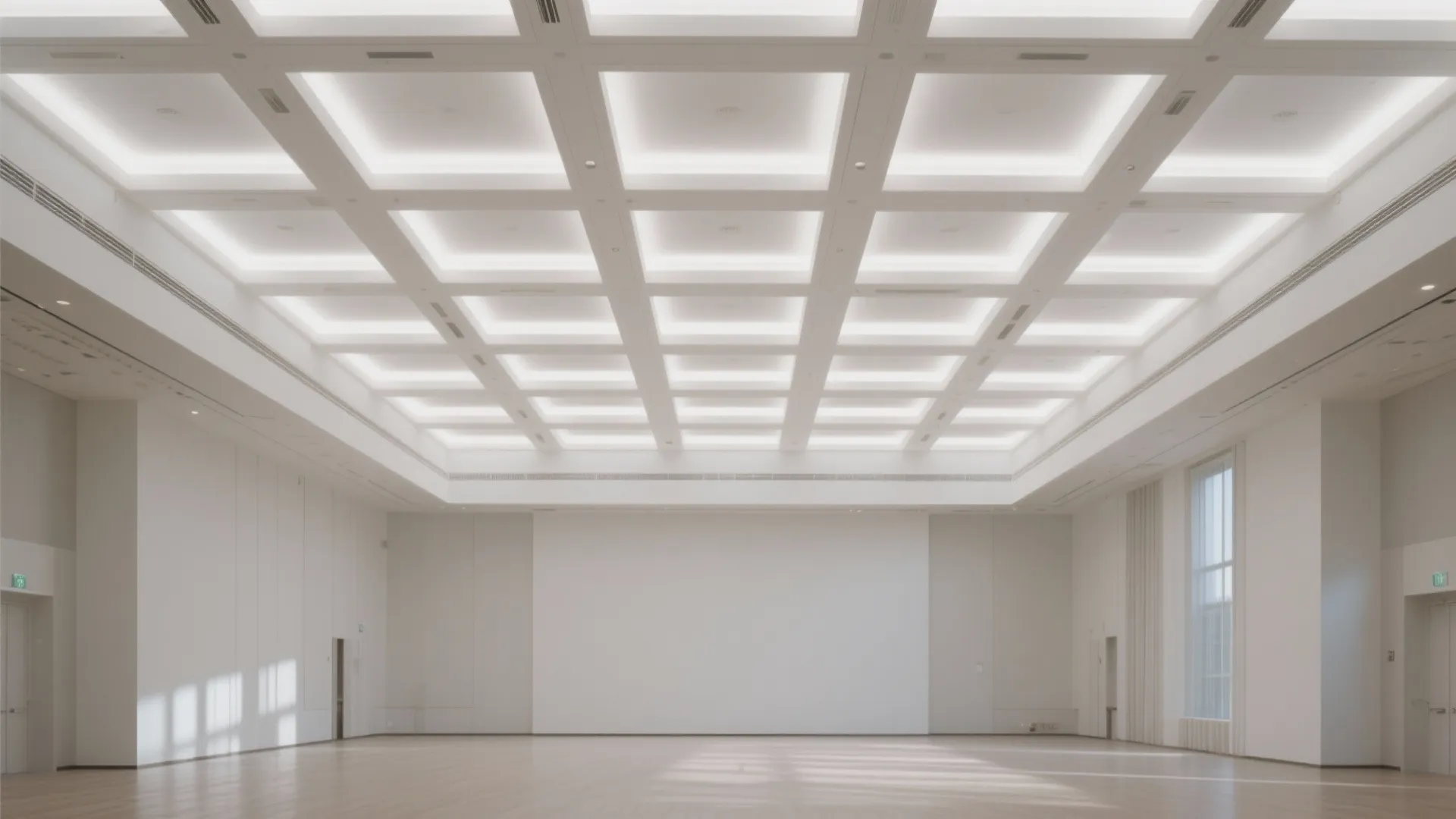 Minimalist Coffered Grid