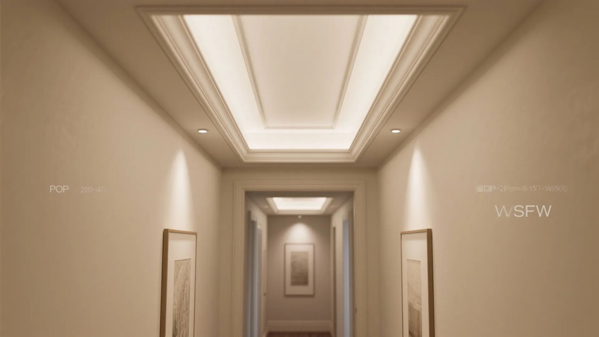 Framed Panel: Minimal Coffered Look (One Shallow Step)