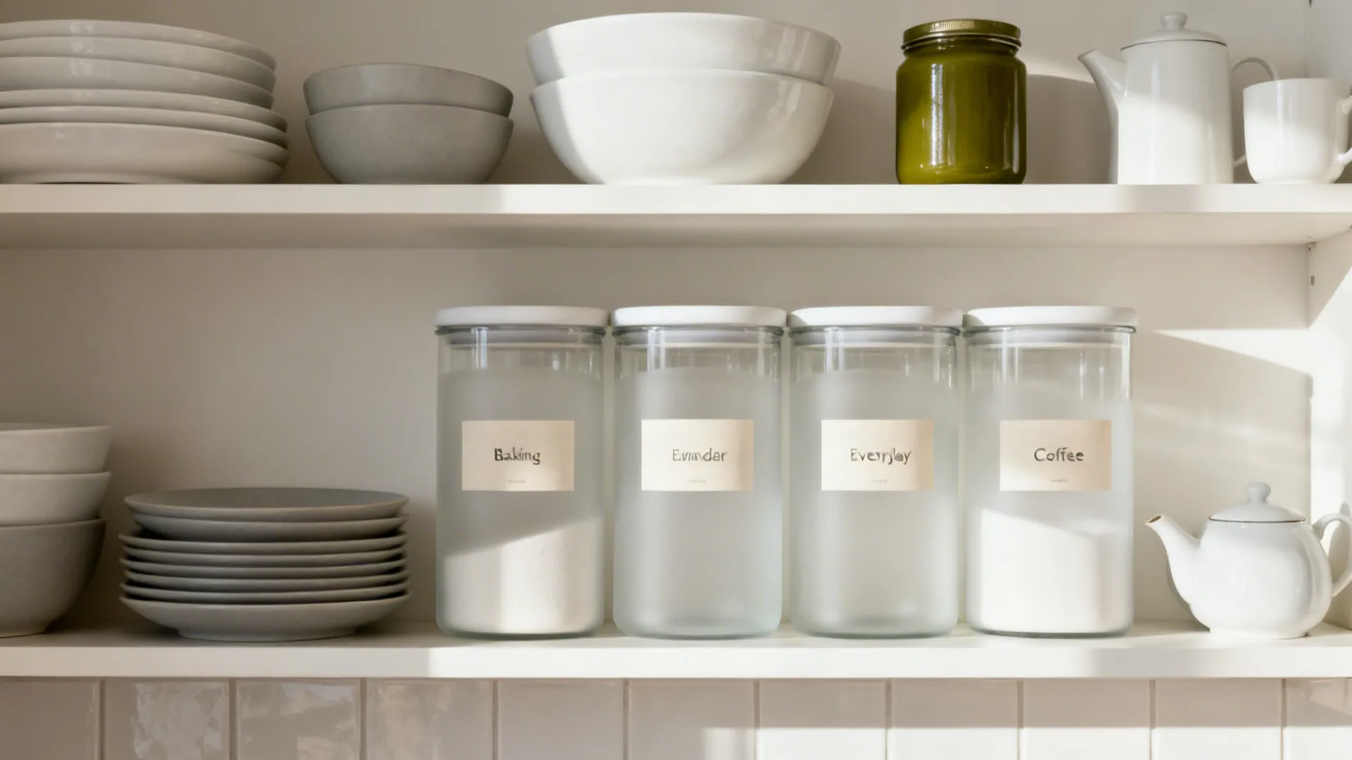 1) Minimal, color-coded styling for clarity and calm