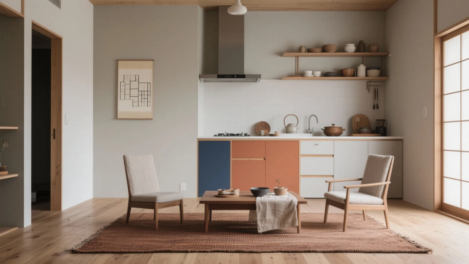 Tips 4: 色は“少数精鋭＋質感”で整える（日式风格）