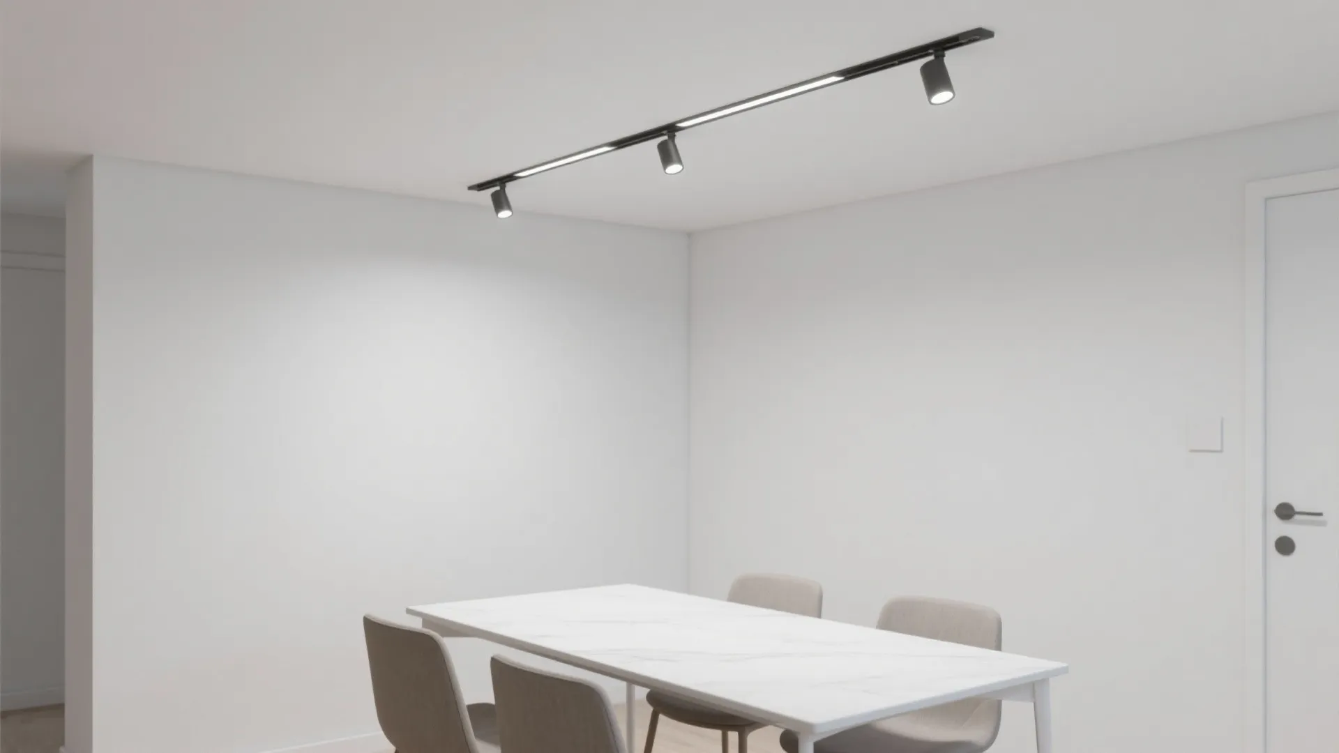 Monochrome Minimal POP with Concealed Track