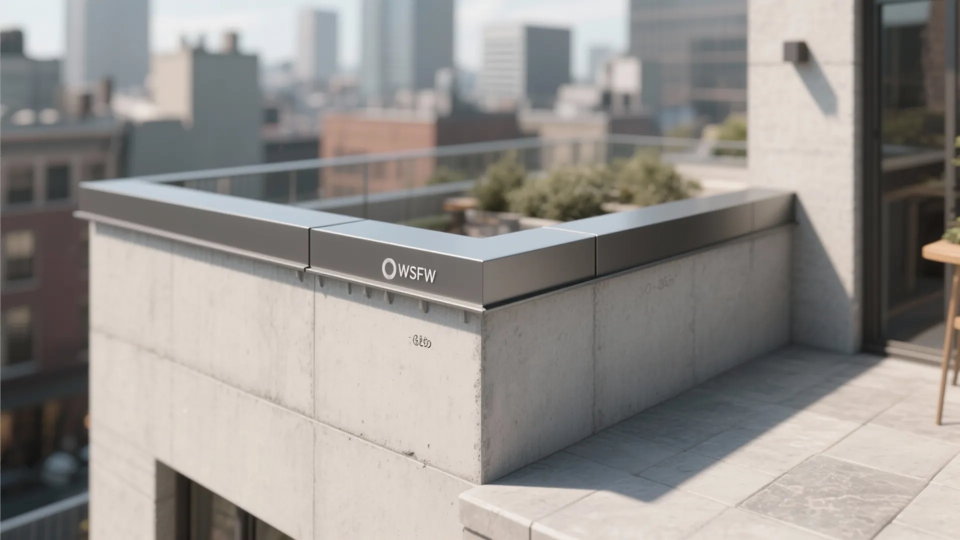 Minimal Coping Caps for a Clean Roofline