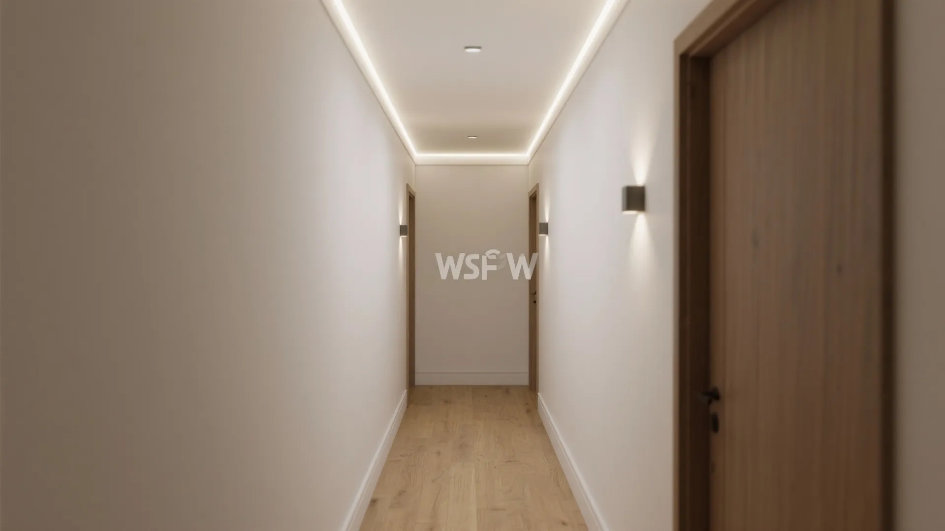 1) Minimal Cove Lighting with a Clean Border