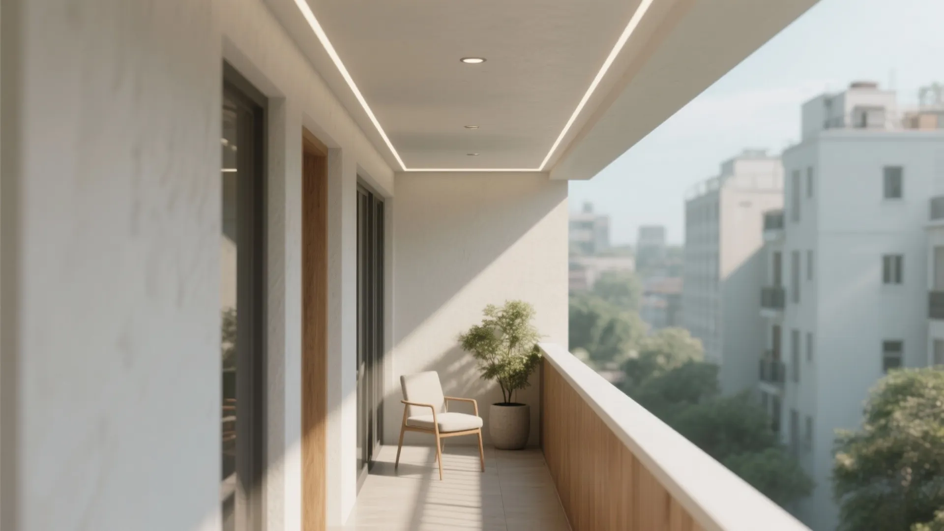 Minimalist POP Coves That Stretch Space