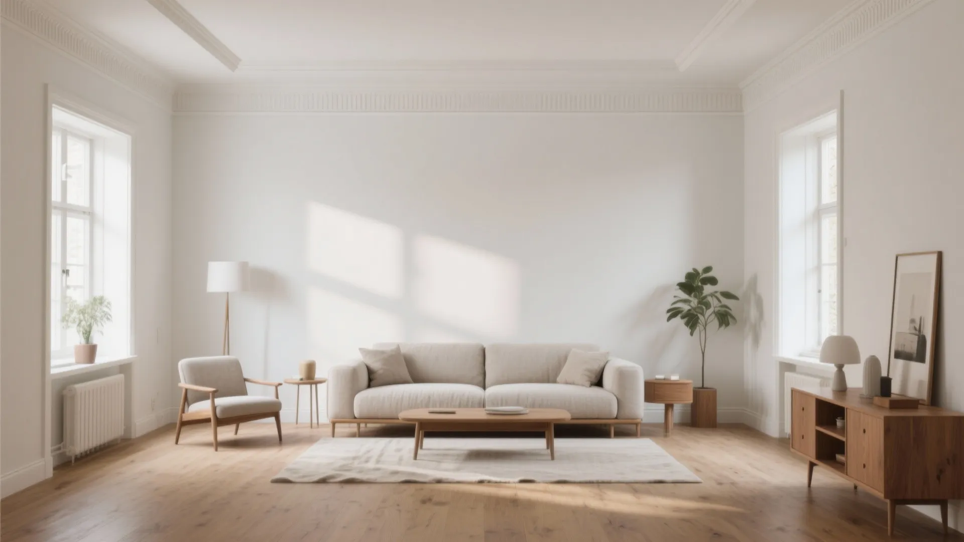 5. Minimal crown for modern spaces