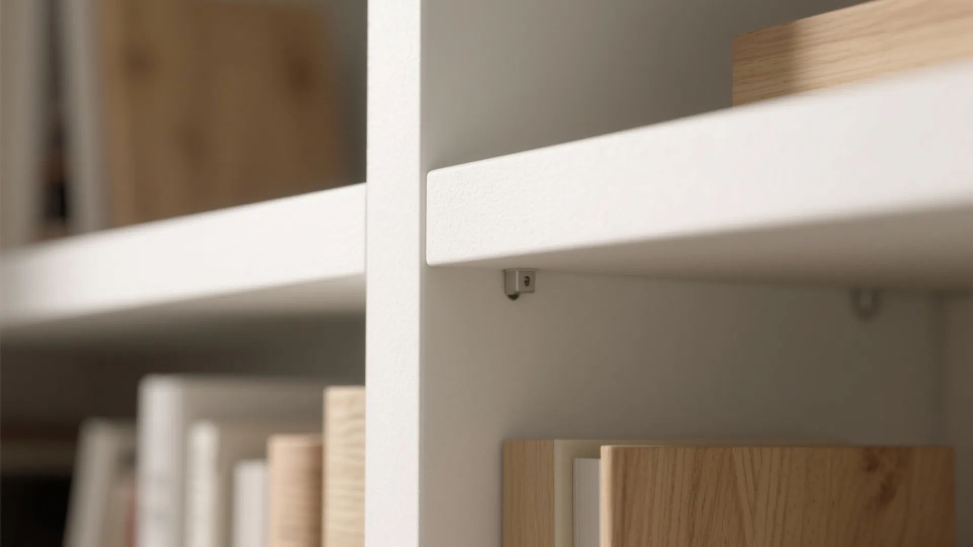 Minimalist Wall-to-Wall Bookshelves That Breathe