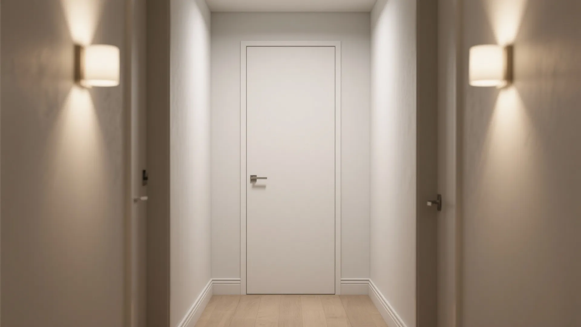 Minimalist Single Door Entry