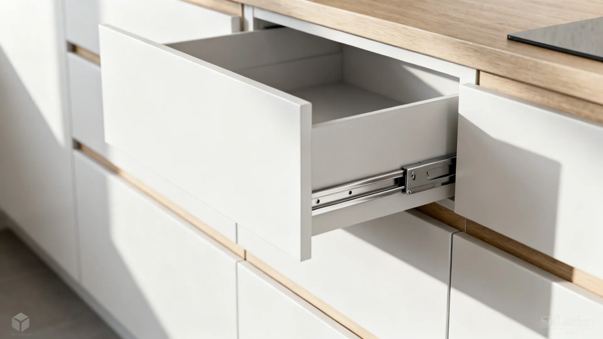 Minimalist Storage with Häfele Hardware