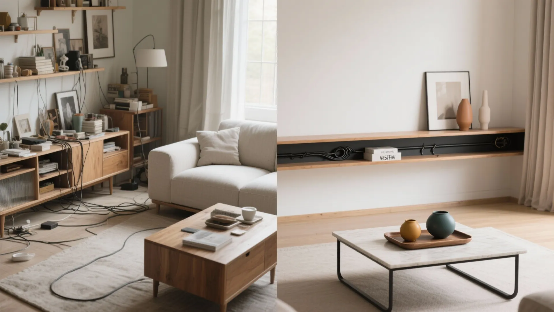 Purposeful minimalism with a clever edit