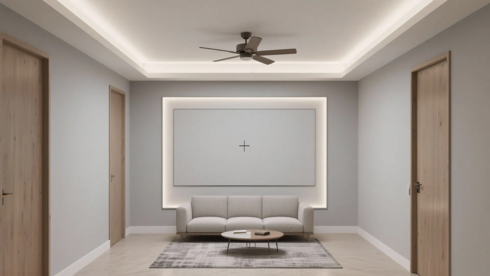 Minimal Framed POP with Center Panel