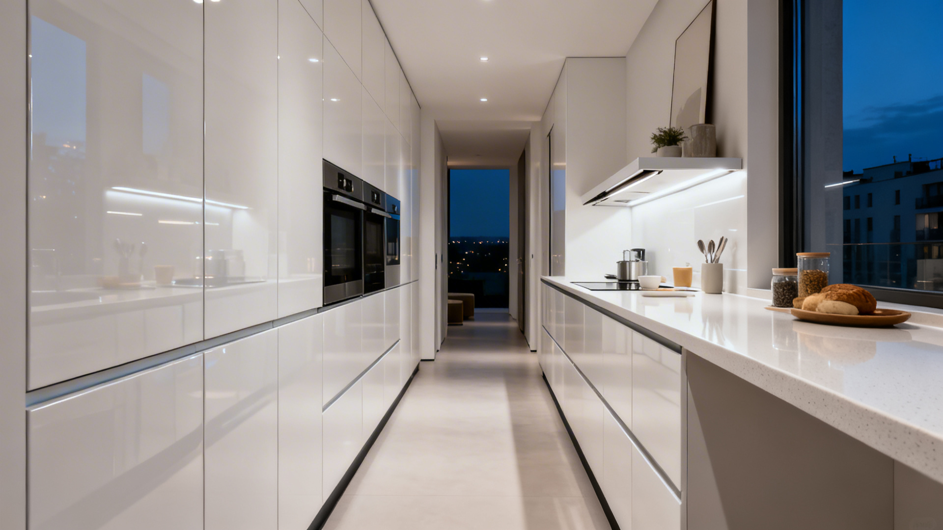 Hall Too Narrow for a Kitchen? 5 Hall Kitchen Design Fixes