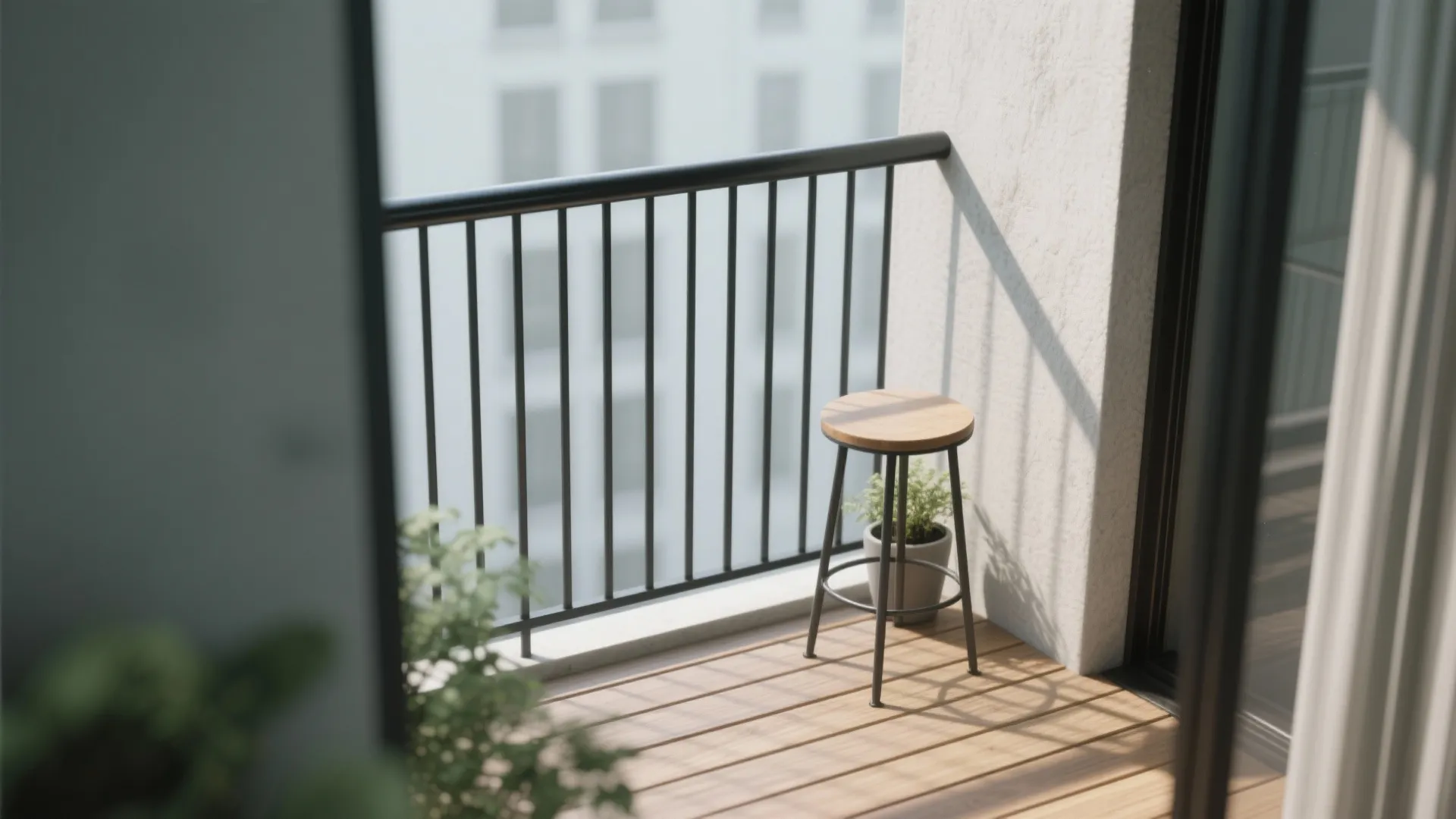 Minimalist Wrought Iron Geometry