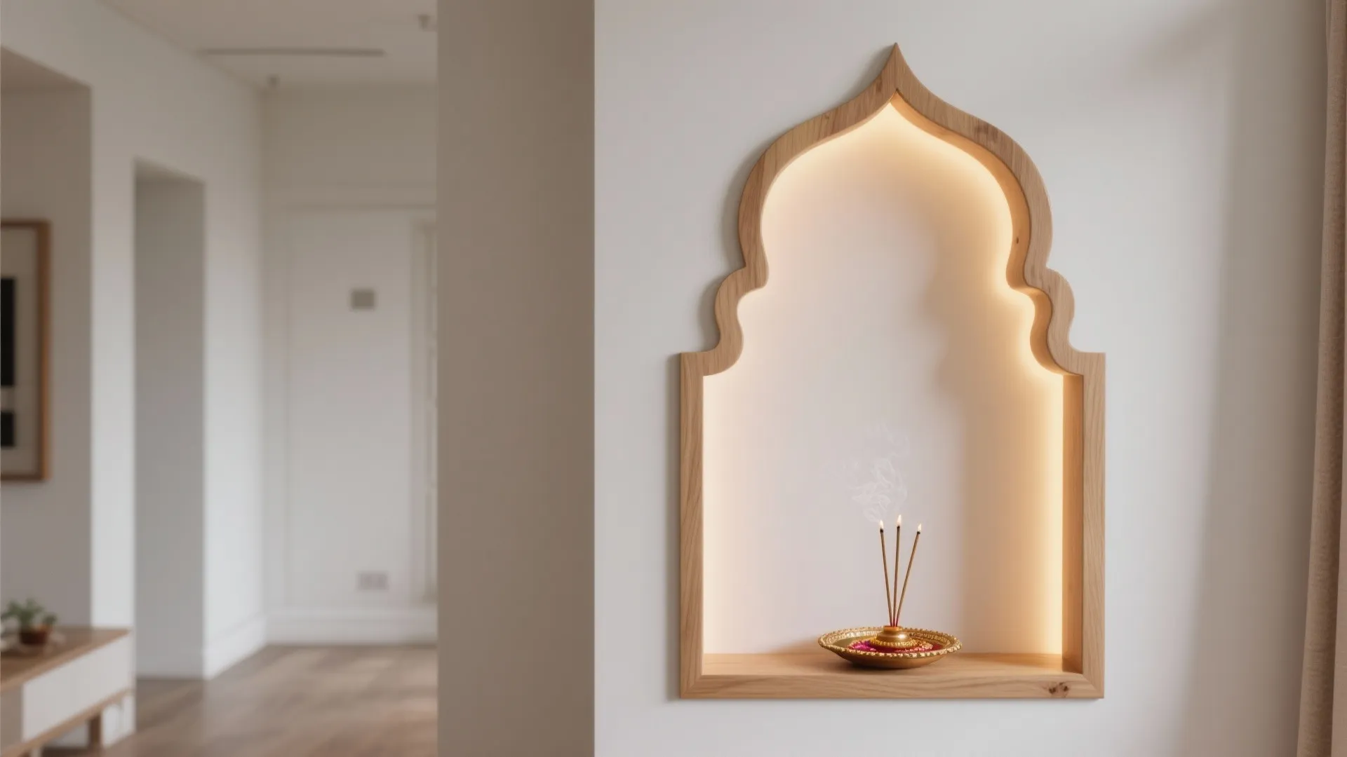 Minimal Gopuram Profile for Compact Niches