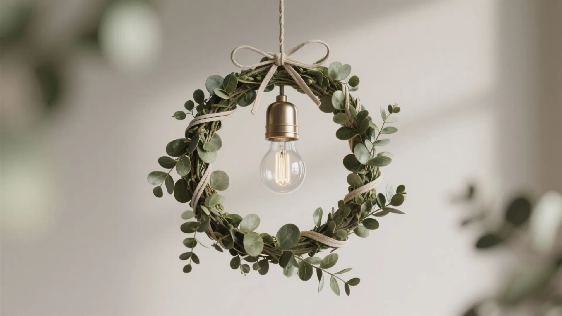 1. Minimalist Greenery Wrap