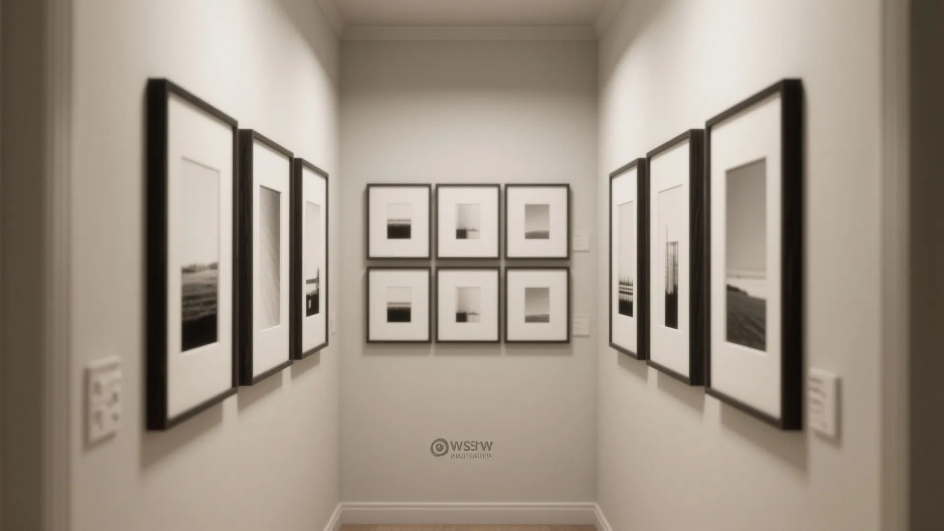 Minimal Grid Gallery Wall