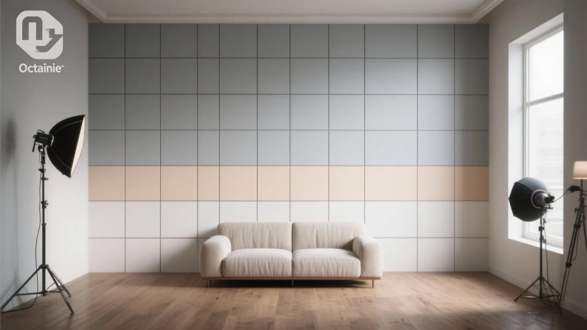 2. Minimal Grid with Negative Space